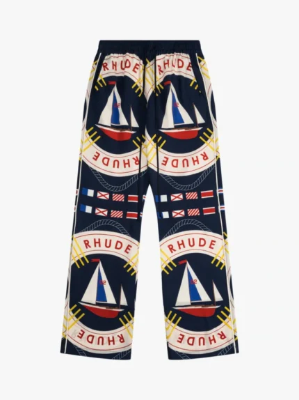 Rhude Flag Sail Silk Sweatpants