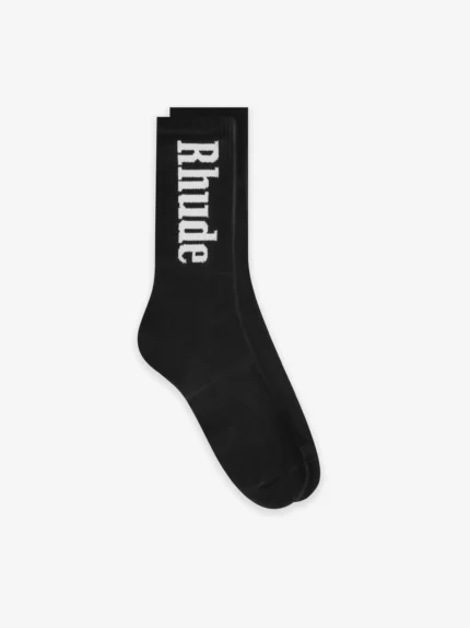 Black Rhude Socks