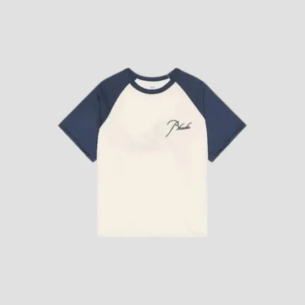 Blue and White Rhude Shirt