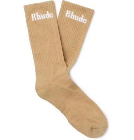 Brown Rhude Socks