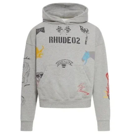 Grey Rhude Hoodie