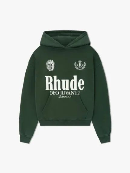 Olive Green Rhude Hoodie