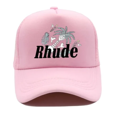 Pink Rhude Hat