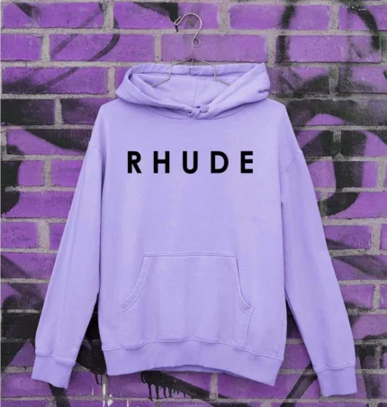 Purple Rhude Hoodie