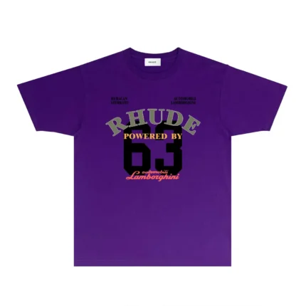Purple Rhude Shirt