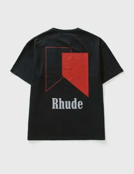 Red and Black Rhude Shirt