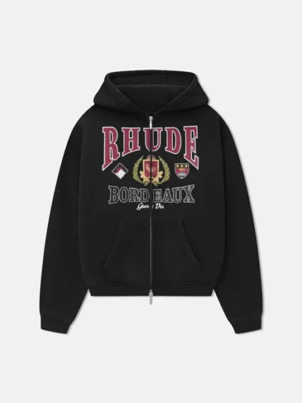 Rhude Full Zip Hoodie