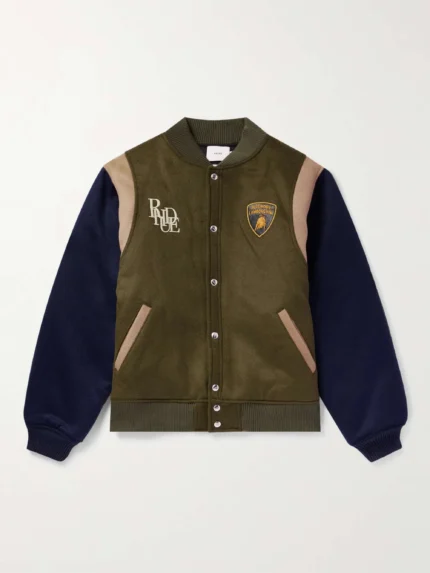 Rhude Lamborghini Varsity Jacket