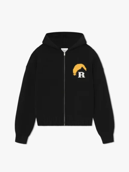 Rhude Zip Up Hoodie