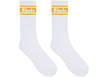 Yellow Rhude Socks